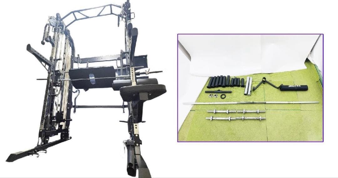 BLACKSHEEP BS-G3 スミスマシン マルチハーフラック