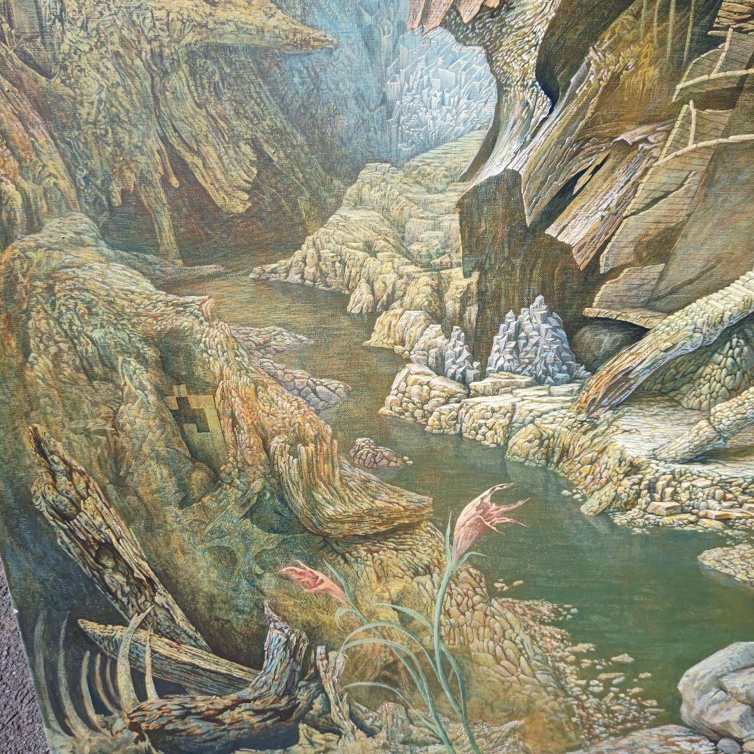 塚本聰「MURMUR」S100号、独立展出品、渾身の最高最大傑作、美術館収蔵