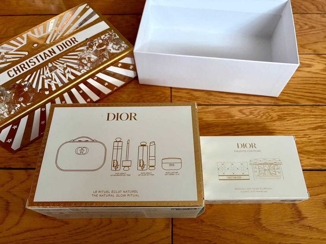CHRISTIAN DIOR ギフトボックスセット 箱のみ3点 - メルカリ