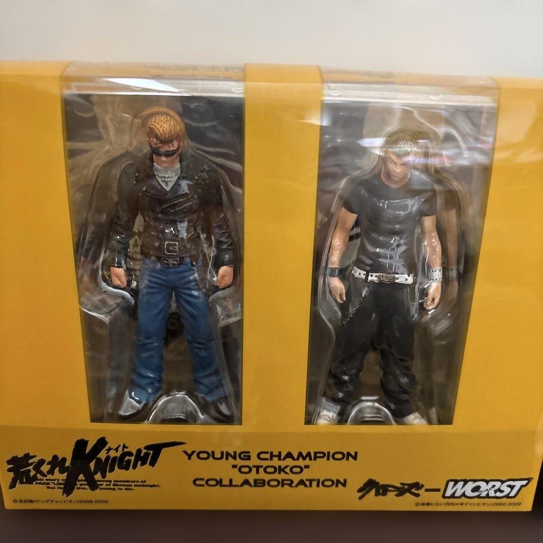 クローズ WORST 荒くれKNIGHT ナイト コラボ フィギュア 2個セット