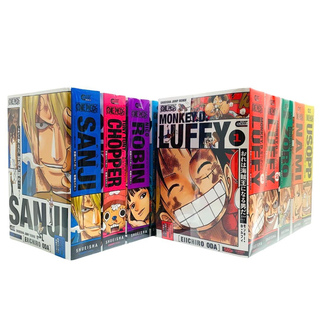ONE PIECE ワンピース 尾田栄一郎 初版 キャラクターREMIX11冊