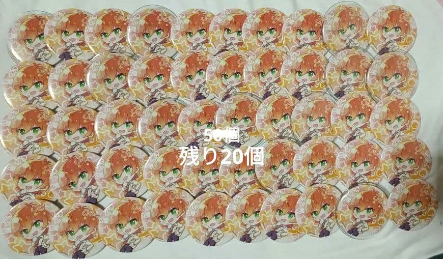 すとぷり　ジェル　缶バッチ　2021　spring デフォ