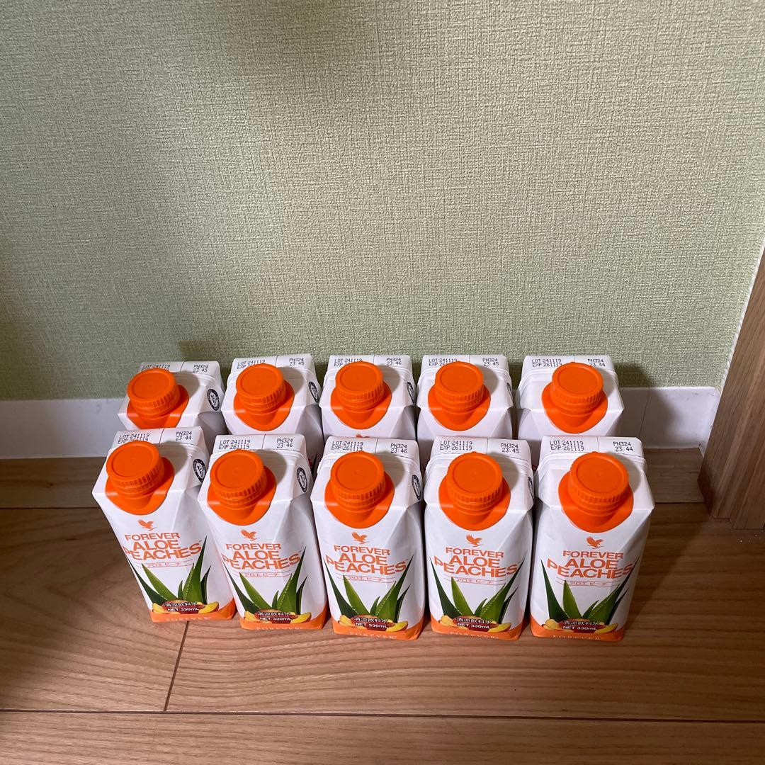 フォーエバー　アロエピーチ10本セット