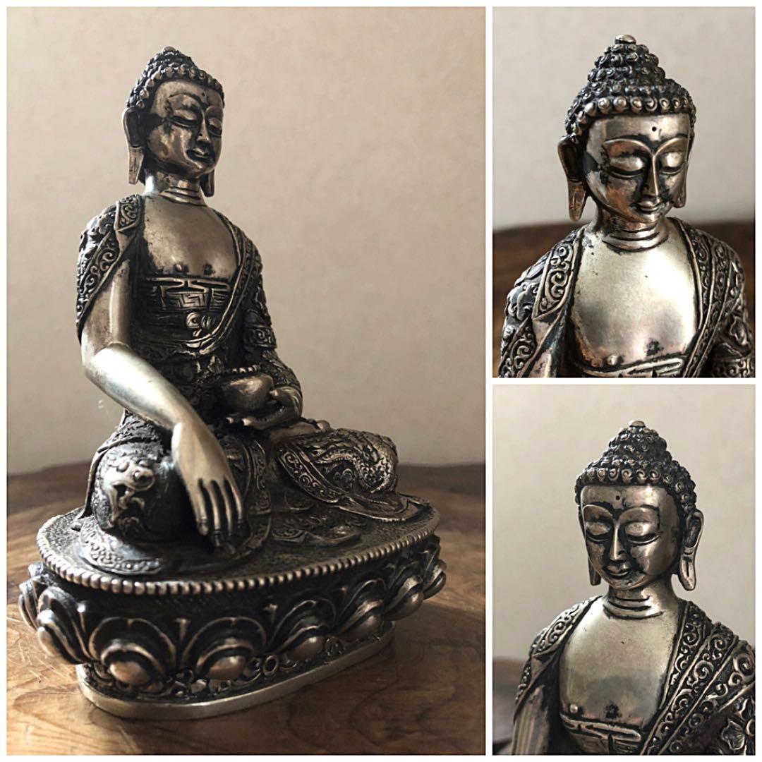 仏教美術 中国 チベット 古白銅 龍鳳凰獅子刻 仏像 獅子｜奈良国立博物館