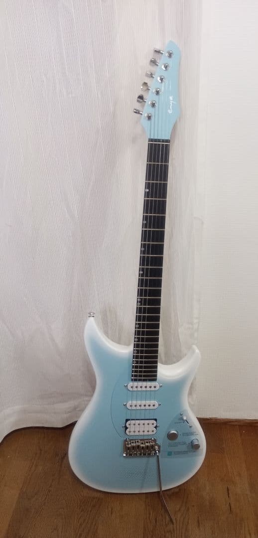 【新品ほぼ未使用　enyaインスパイヤ ブルースマートエレキギター】