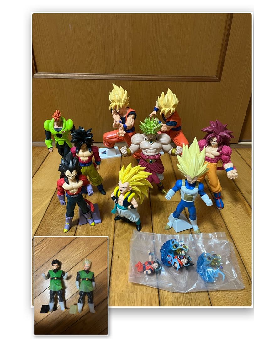 値下げ可！バラ売り不可！ドラゴンボールフィギュア18体＋ミニフィギュアまとめ売り ドラゴンボール ミニフィギュア セット 18体 ミニチュア ガチャ