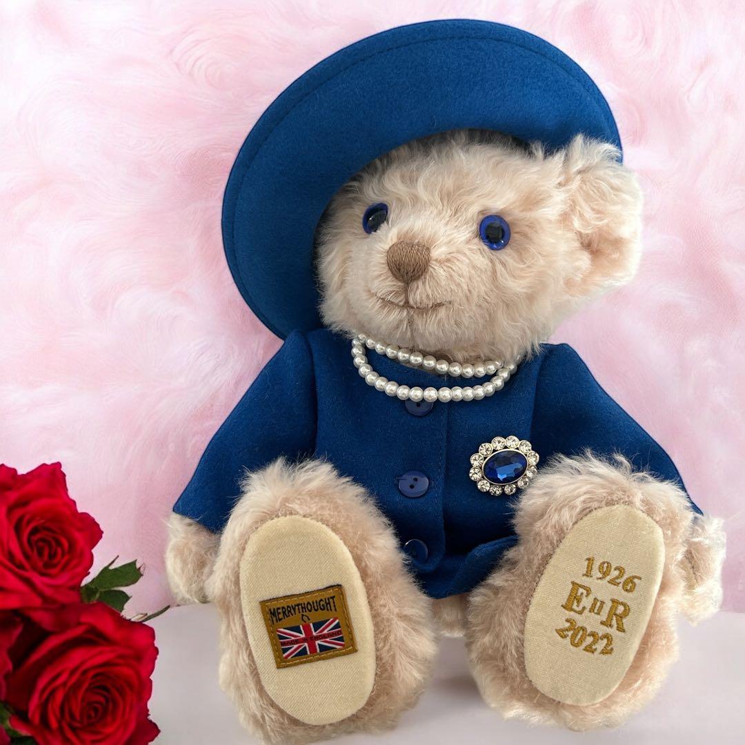 メリーソート　エリザベス女王　テディベア　記念　限定　シリアル番号入り