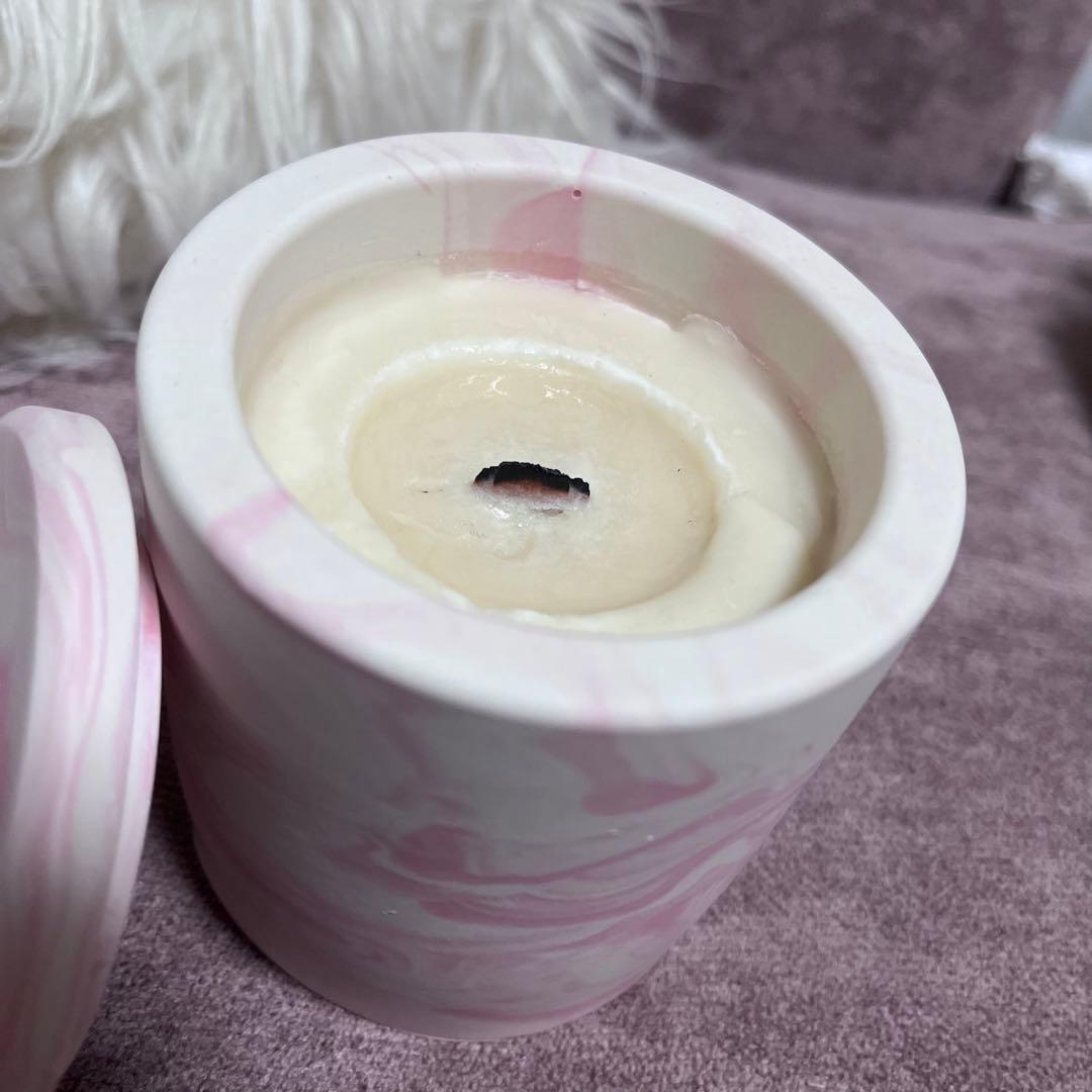 LUKKA mily candle アロマキャンドル 木芯 - メルカリ