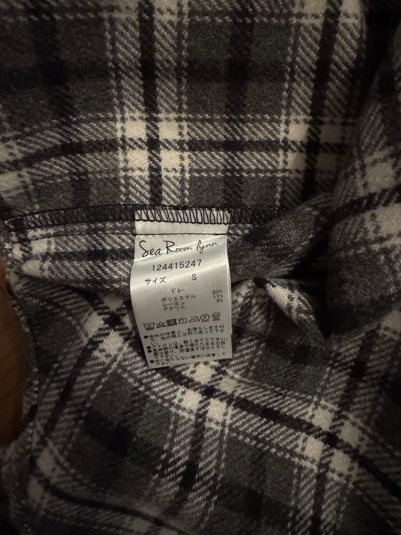 シールームリン】ルーズシルエットcheckシャツ - メルカリ