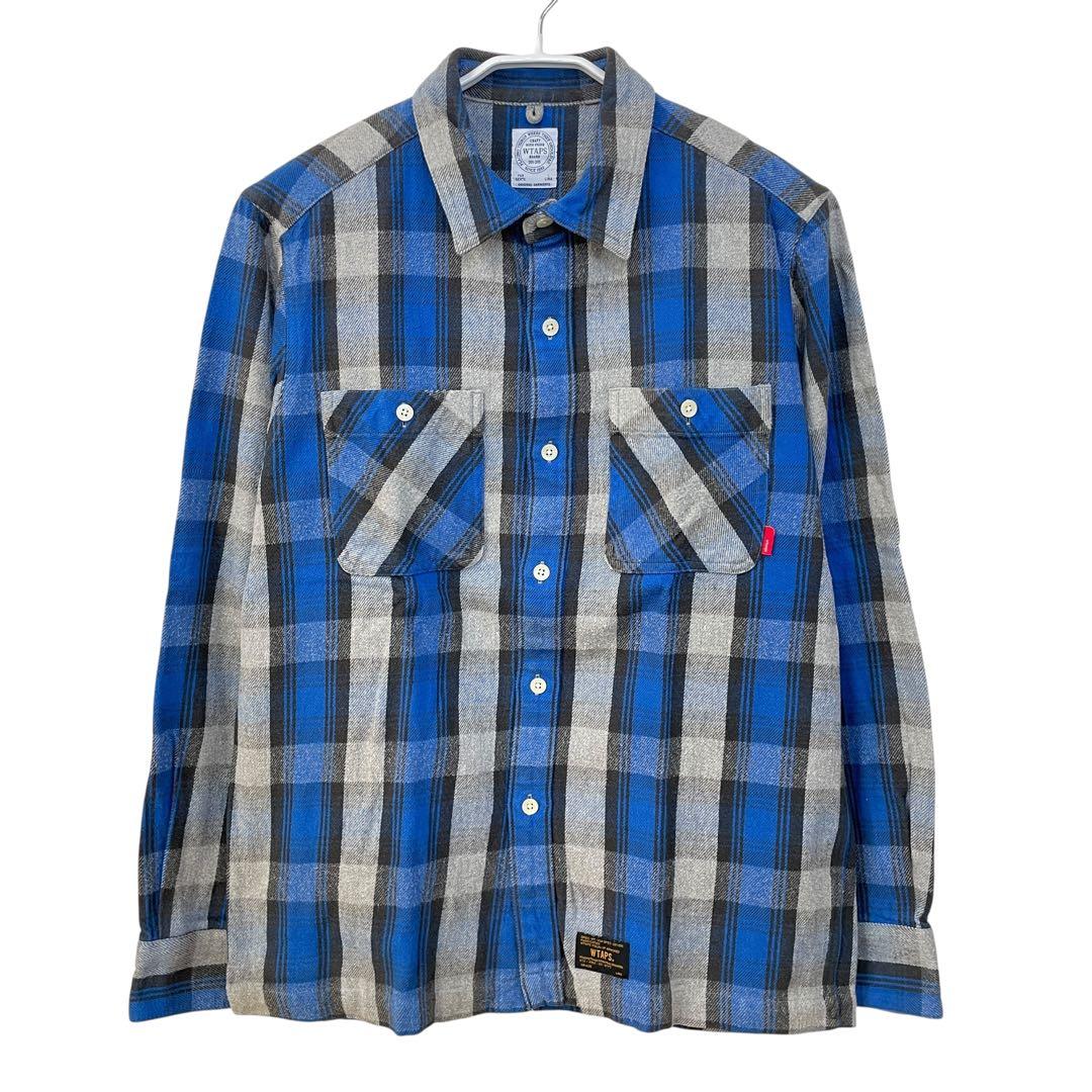 WTAPS UNION L/S チェックシャツ シャツ ダブルタップス Lサイズ