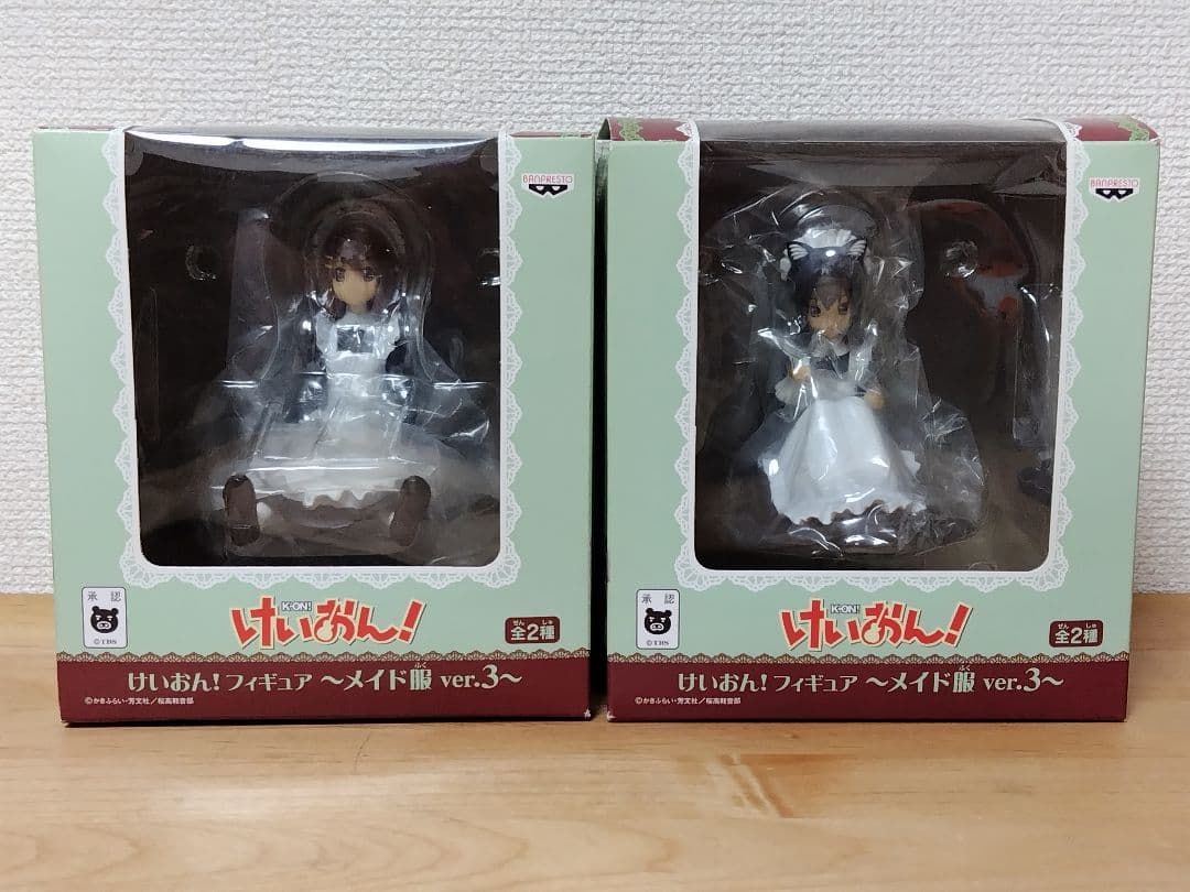 けいおん！フィギュア ～メイド服 ver.3～ 全2種平沢唯&中野梓 - メルカリ
