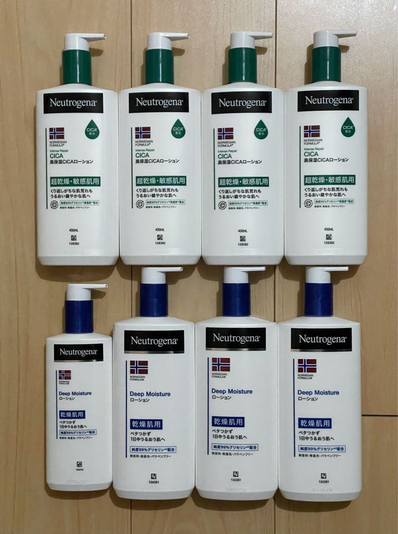 新品ニュートロジーナ　CICAボディエマルジョン450ml　ディープモイスチャー