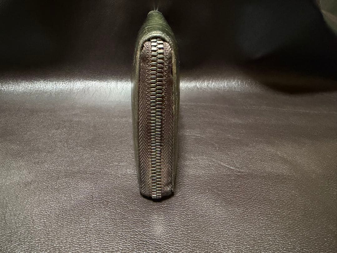 ☆美品☆ベルルッティ イタウバ 長財布 ダークグリーン ゴールデン