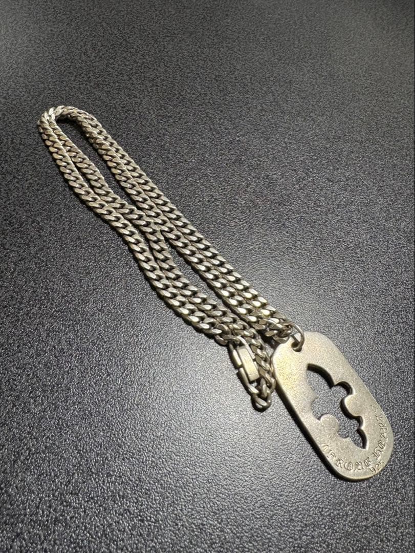クロムハーツ ネックレス プレート 初期製造 楽天市場】【クロムハーツ】Chrome Hearts クロスプレート ドッグタグ