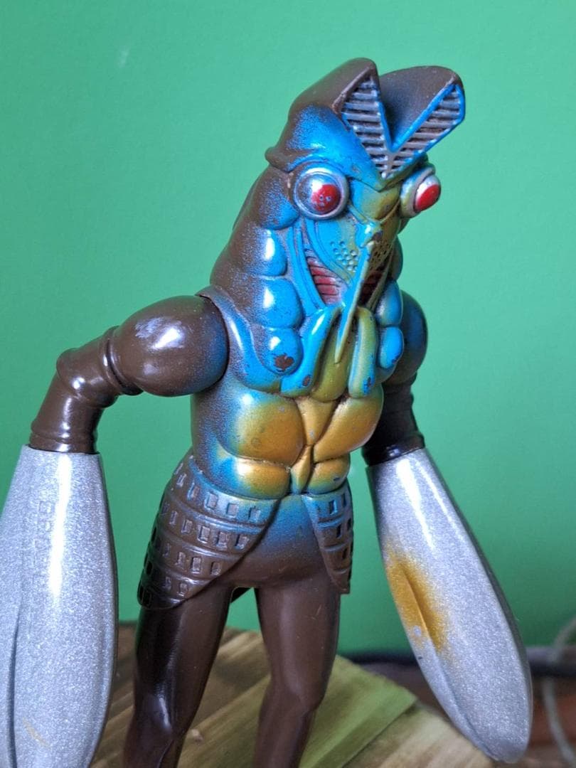 ウルトラ怪獣ソフビ バルタン星人 旧金型 バンダイ 初代ウルトラマン