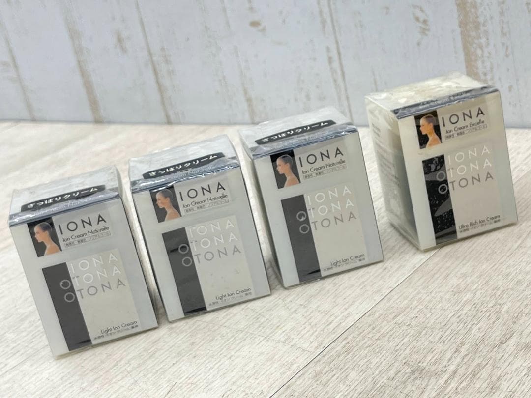 新品 イオナ イオン クリーム ナチュレール エクセル 4点 まとめて