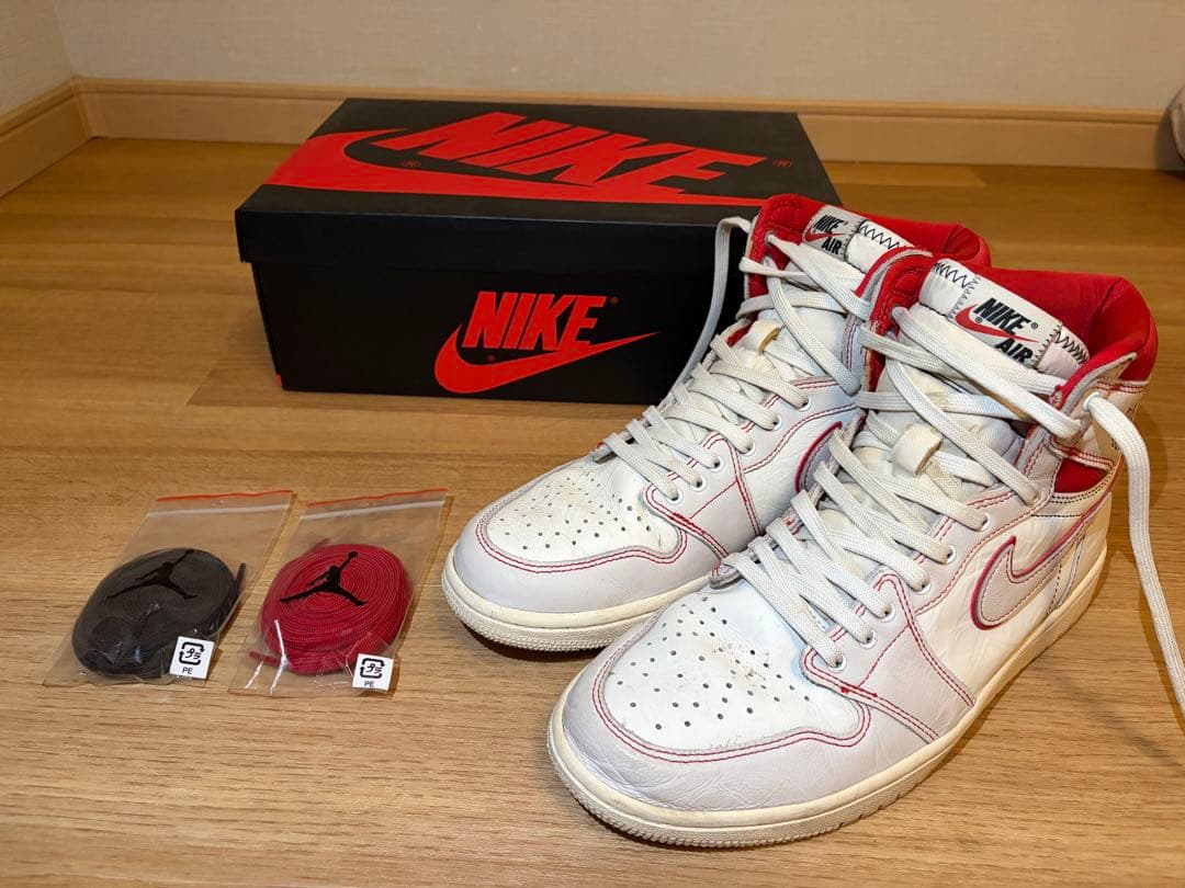靴 AIR JORDAN 1 RETRO HIGH OG PHANTOM 28.5