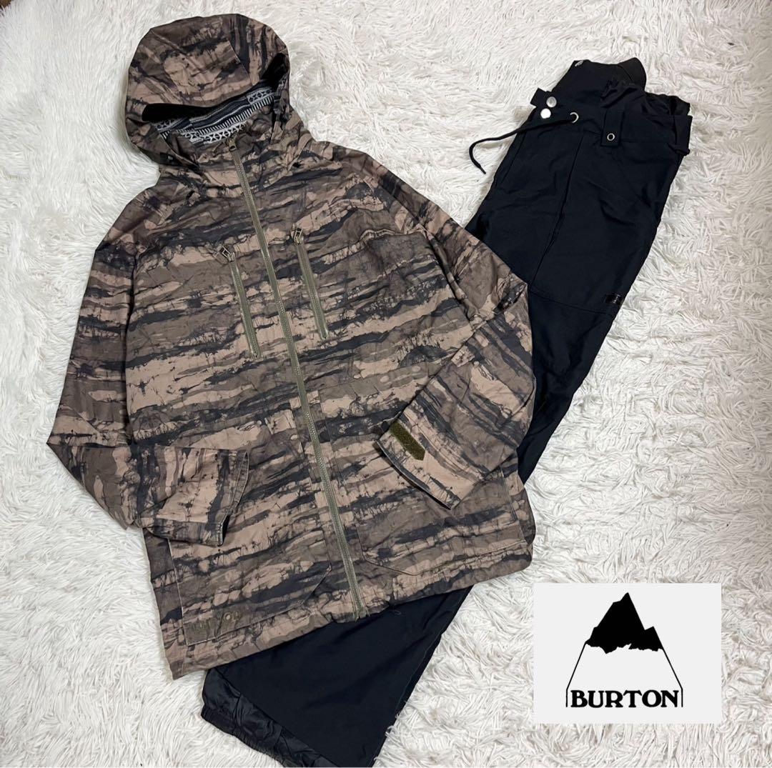 【BURTON】バートン DRYRIDE スノボウェア 迷彩カラー
