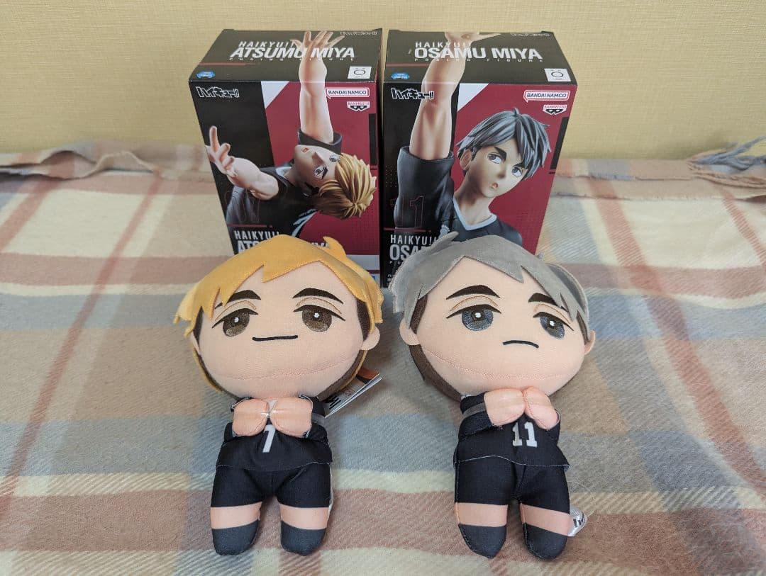 ハイキュー 宮兄弟 フィギュア マスコット - メルカリ