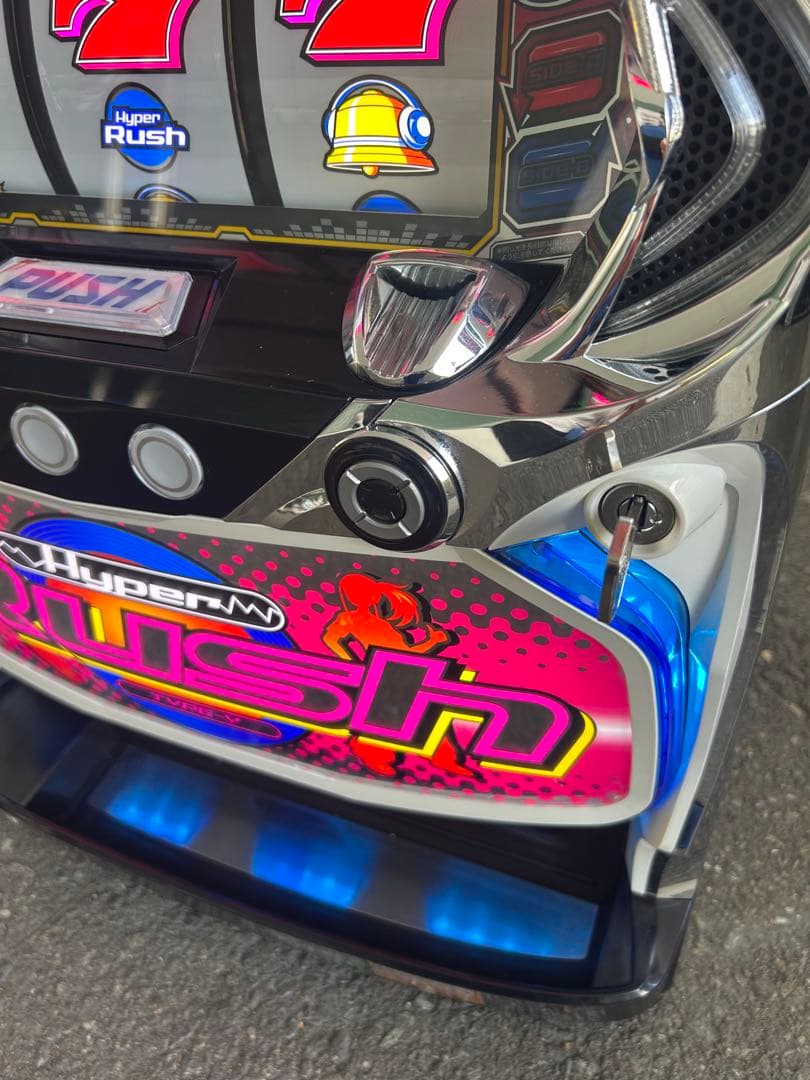 パチスロ 実機 SハイパーラッシュSLC8 家庭用改造済み 送料込み - メルカリ