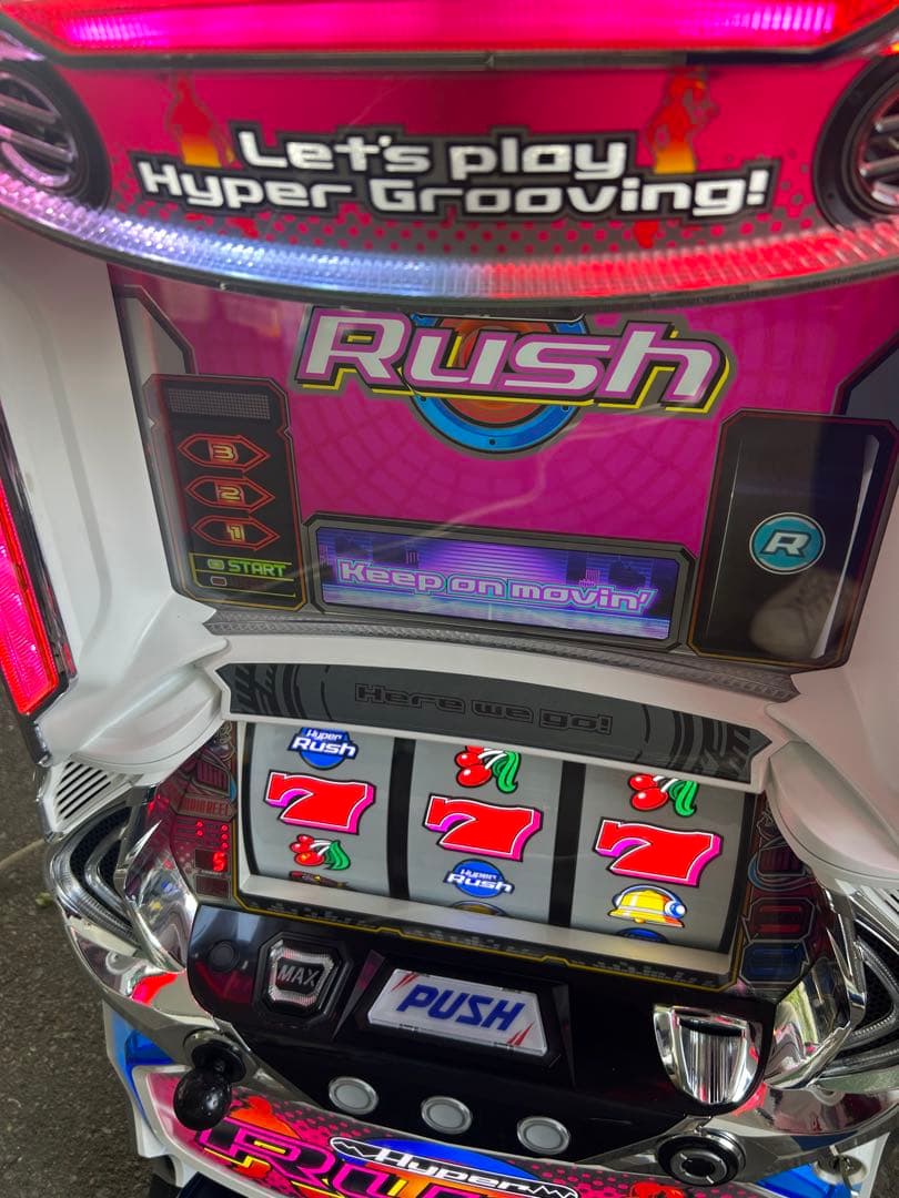 パチスロ 実機 SハイパーラッシュSLC8 家庭用改造済み 送料込み - メルカリ