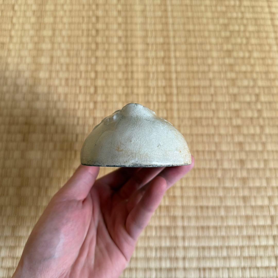 御深井 特大 水滴 瓢箪 江戸時代 発掘品 古伊万里 古瀬戸 美濃 古美術