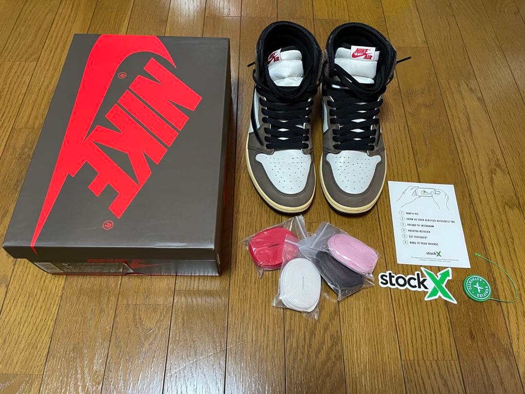 じ*ん様 NIKE JORDAN 1 HIGH TS SP Travis Sco