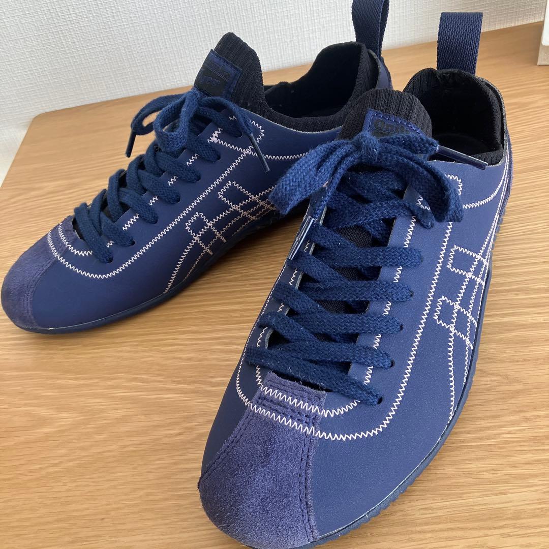 オニツカタイガーSCLAW ネイビー カジュアルシューズ24センチ Onitsuka Tiger（オニツカタイガー） スニーカー SCLAW / スクロウ