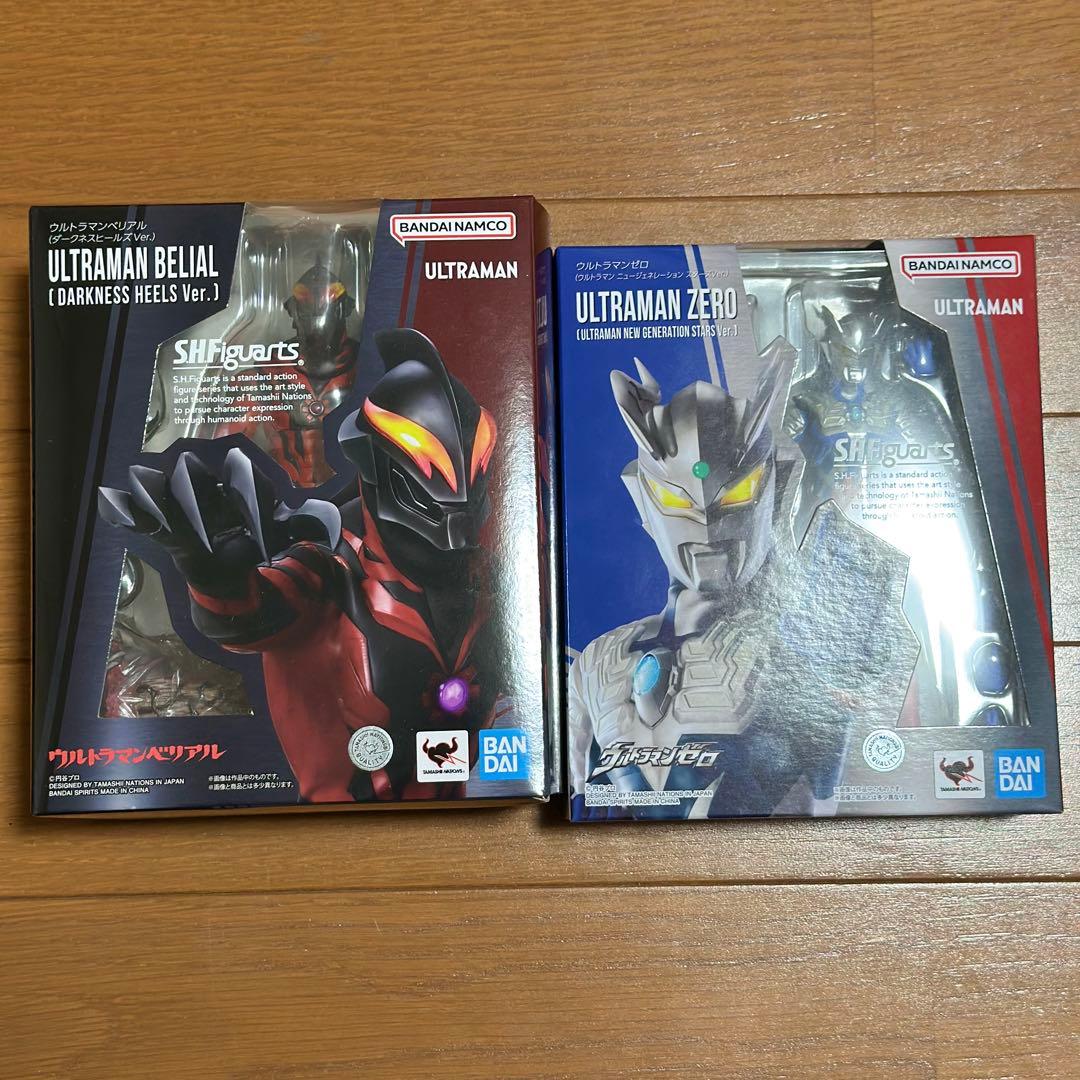 S.H.Figuarts ウルトラマンゼロ　ウルトラマンベリアル セット