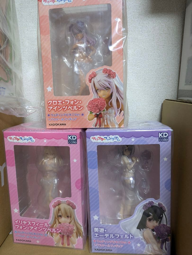 新品未開封 プリズマ☆イリヤ ウェディングビキニ イリヤ 美遊 クロエ