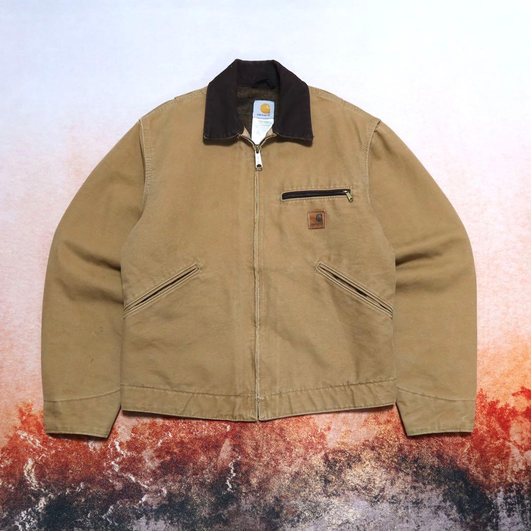 J97 CML Carhartt デトロイトジャケット Camel S - メルカリ