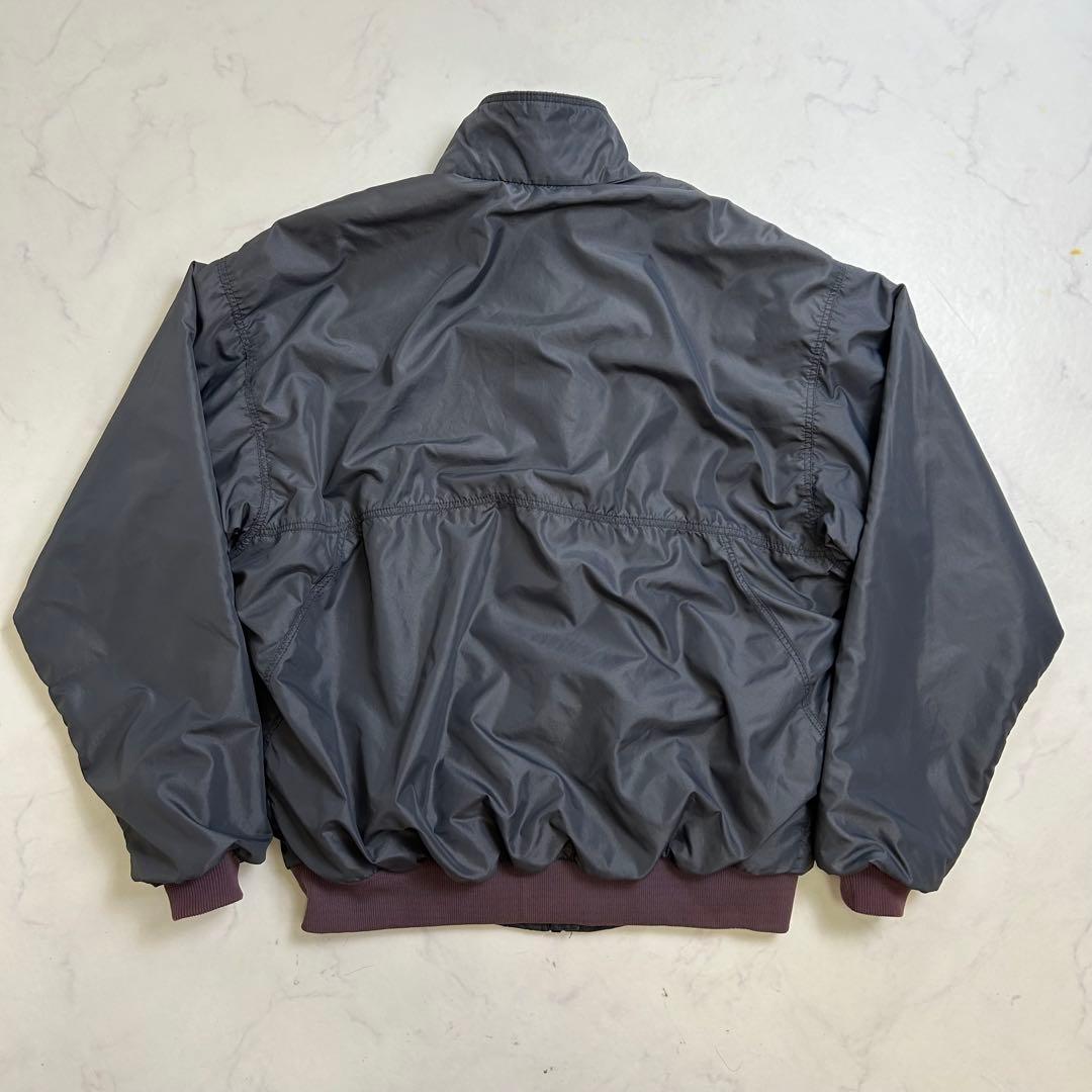 90s】USA製 パタゴニア シェルドキャプリーンジャケット グレー L