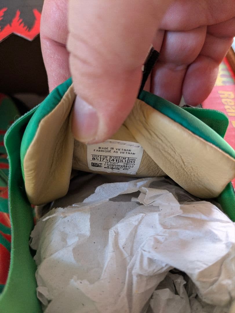 【新品未使用】ジュラシックパーク リーボック スニーカー 26.5cm