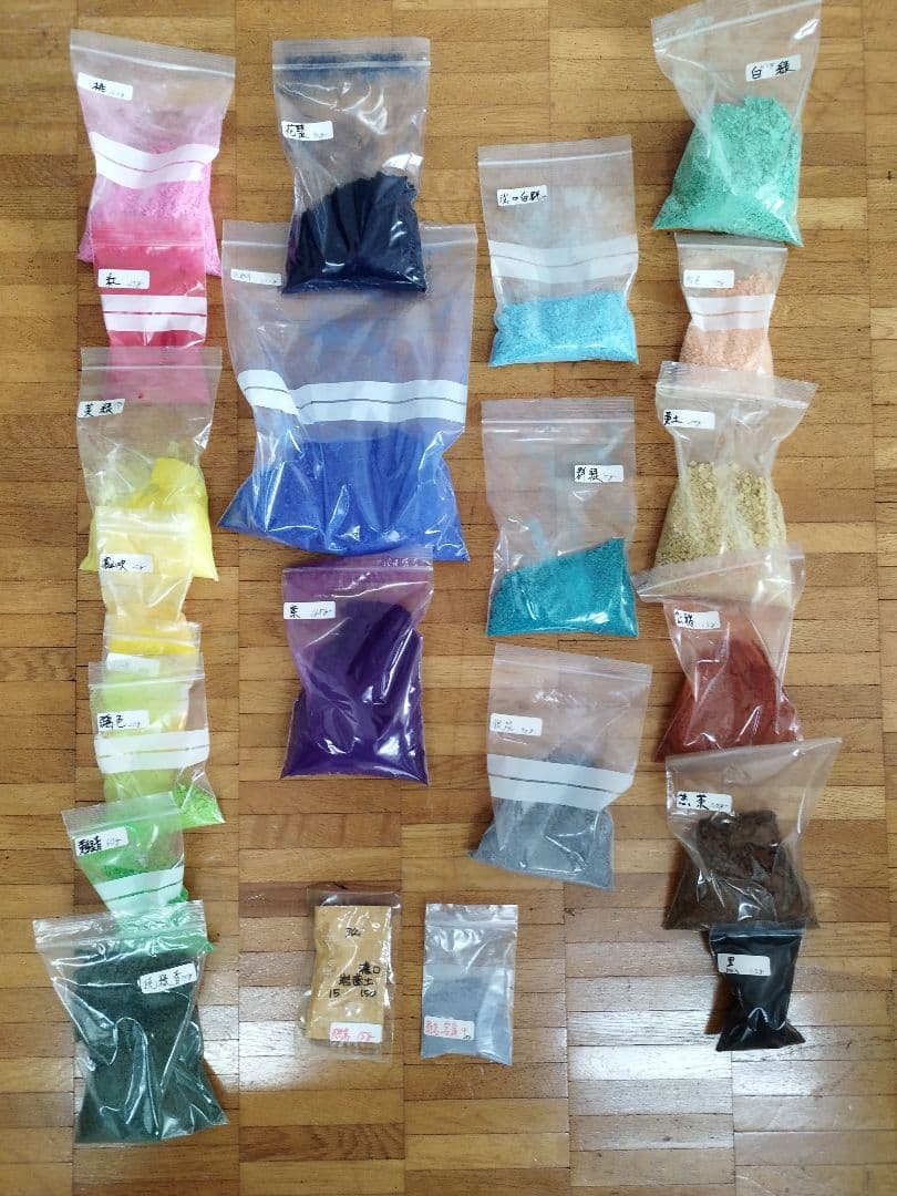 日本画　水干絵の具　（日本画） Amazon.co.jp: 吉祥 日本画用絵具 水干絵具瓶入 12色セット 筆入り 2