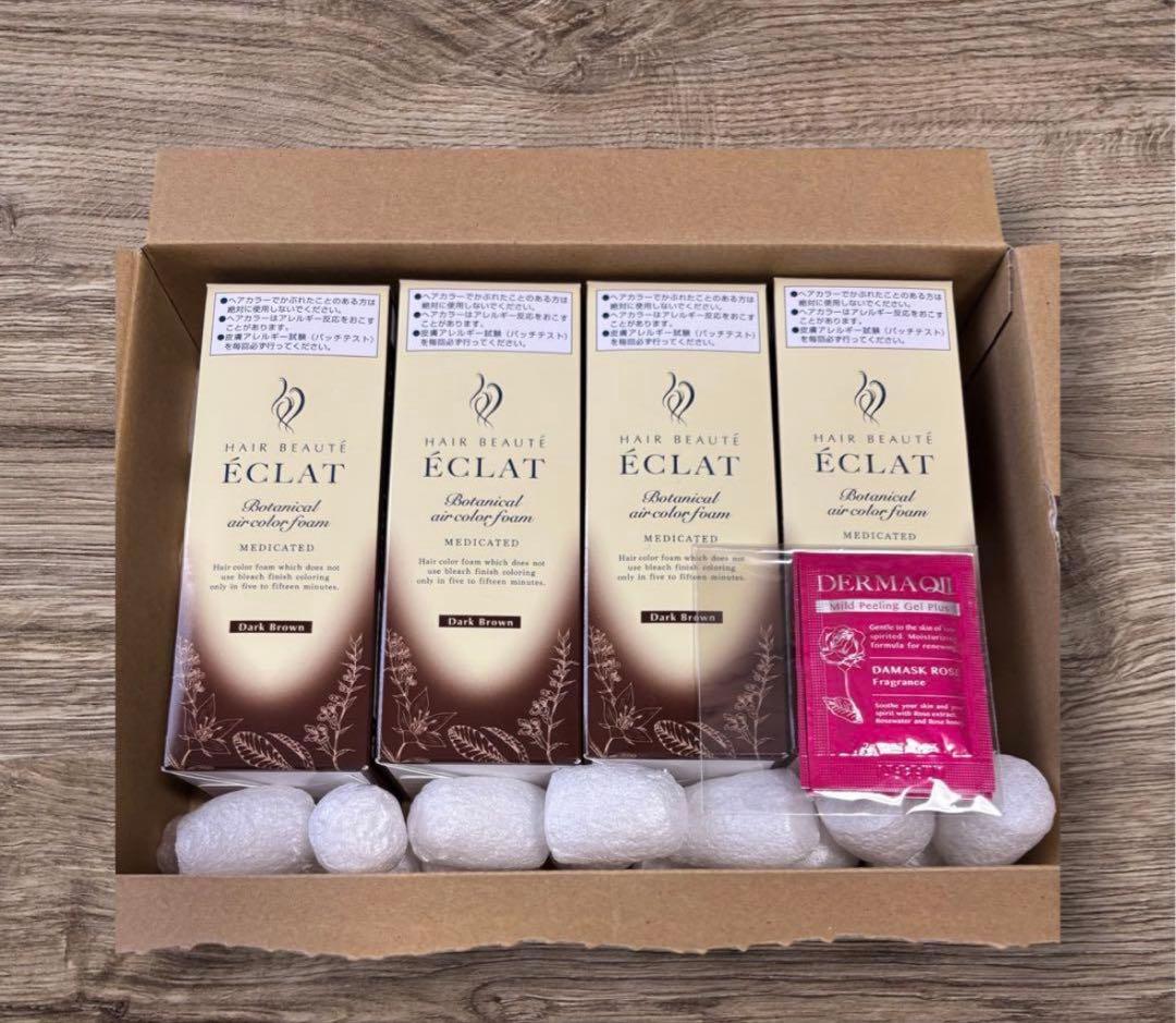 ポタニカルエアカラー フォーム EX ダークブラウン 4本 セット