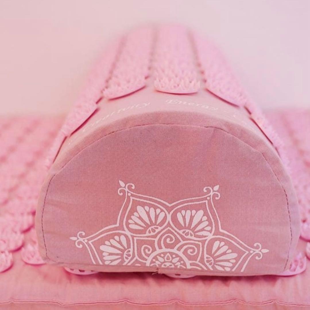 正規品 SHAKTI シャクティマット＆ピロー セット オリジナル ピンク ヨガ