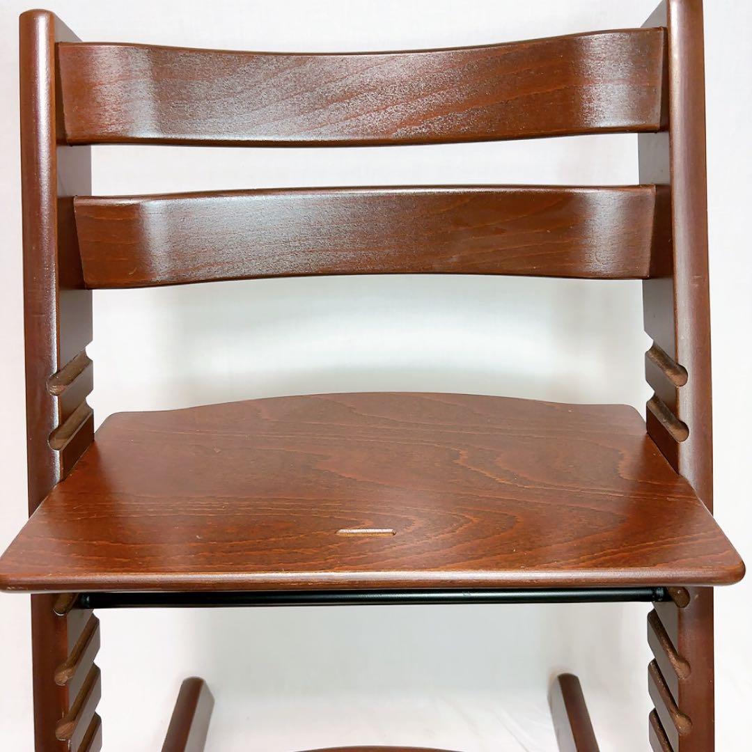 着心地良い 【美品】ストッケ トリップトラップ ブラウン 茶色 シリアル5