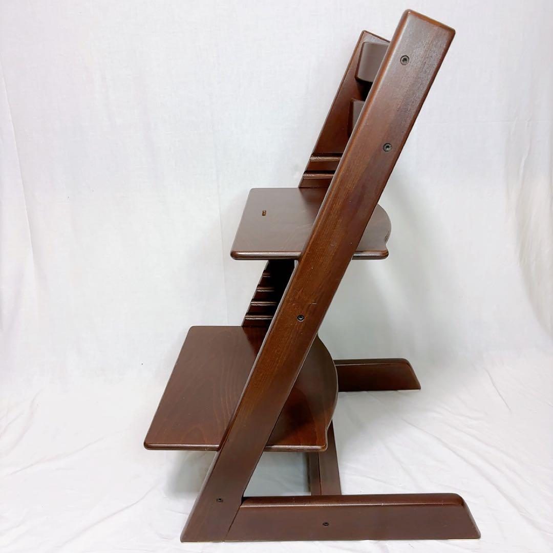 着心地良い 【美品】ストッケ トリップトラップ ブラウン 茶色 シリアル5