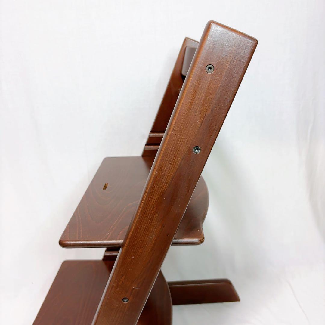 着心地良い 【美品】ストッケ トリップトラップ ブラウン 茶色 シリアル5