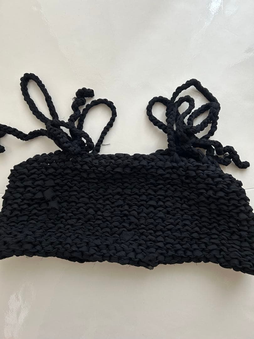 tope tubetop ブラック　黒