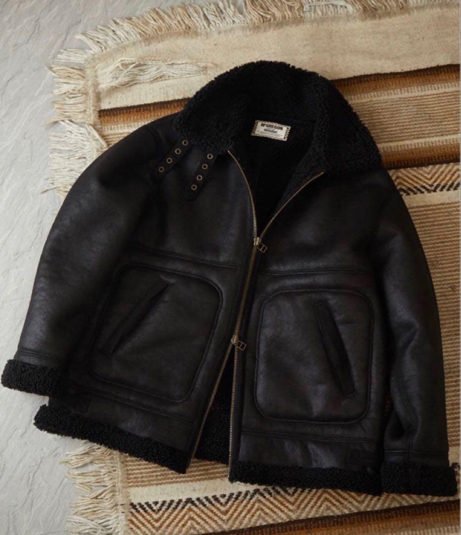 McGREGOR Drizzler フェイク　ムートン　ジャケット Lサイズ