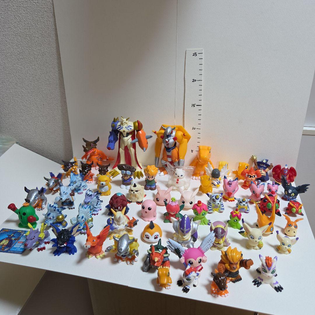 デジモン デジタルモンスター フィギュア 　大小61体　全６2点　まとめ売り