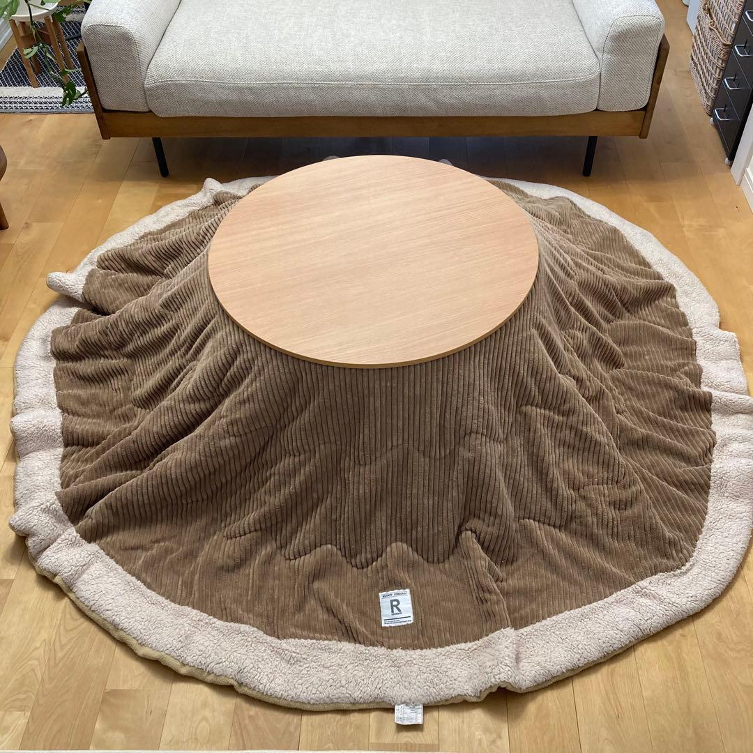 こたつ本体&こたつ布団 ハイタイプ こたつ布団 単品 和柄 掛け布団 高足 高脚こたつ用 90×75cm