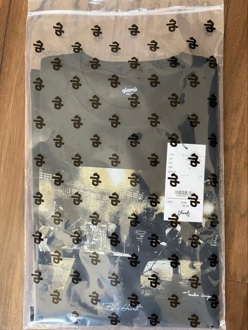 【新品未使用 M】 glamb×ブルーハーツ 40周年記念コラボ Tシャツ THE BLUE HEARTS 40th Anniversary Collection | glamb Online Store