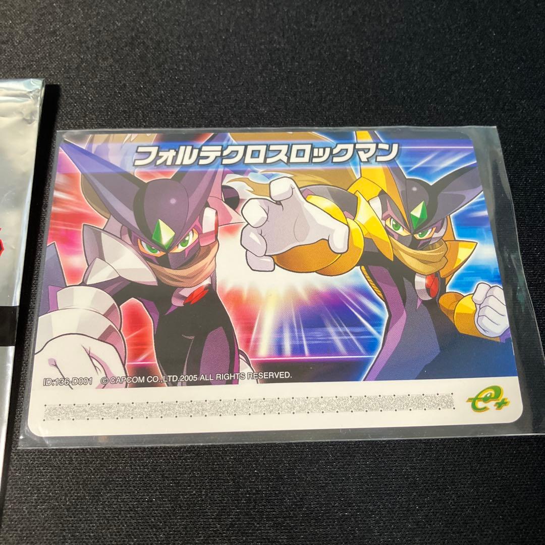 劇場版ロックマンエグゼ 来場者特典 136-D001 フォルテクロス
