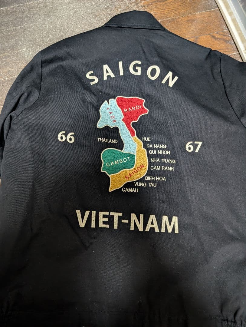 HOUSTON ヒューストン #51351 ベトナムジャケット　ベトジャン