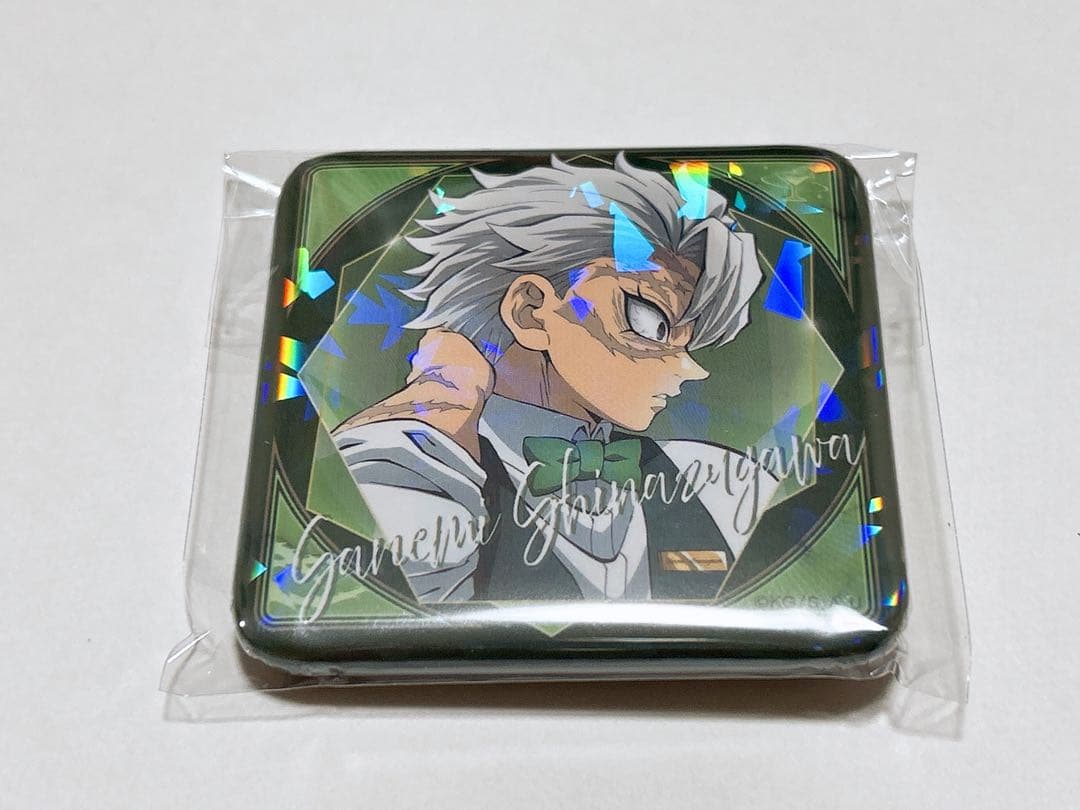 新品未開封 鬼滅の刃 モクテル 不死川実弥 缶バッジ B コレクション