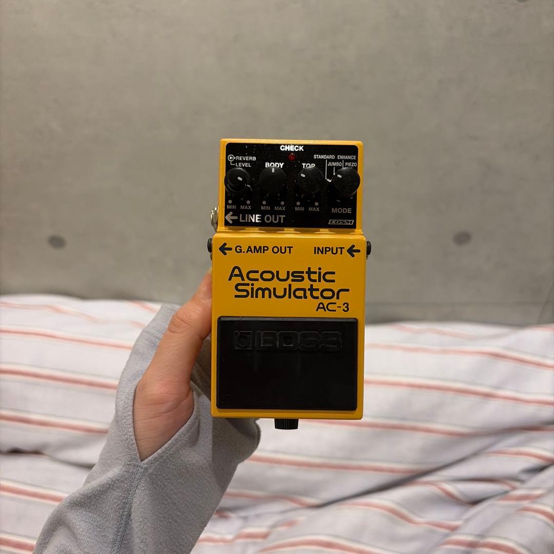 極美品】BOSS AC-3 アコースティックシミュレーター - メルカリ