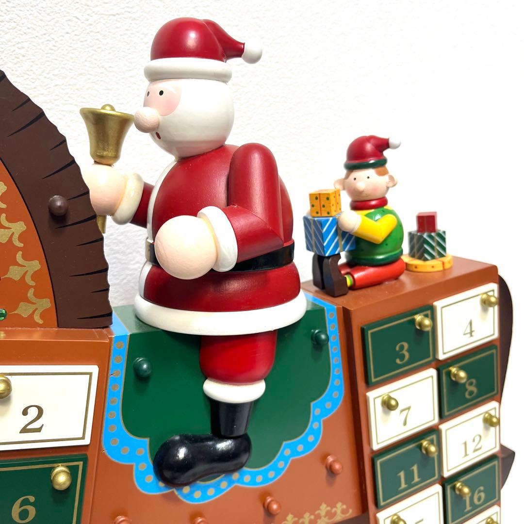 ◼︎美品◼︎コストコ 木製アドベントカレンダー オーナメント24個