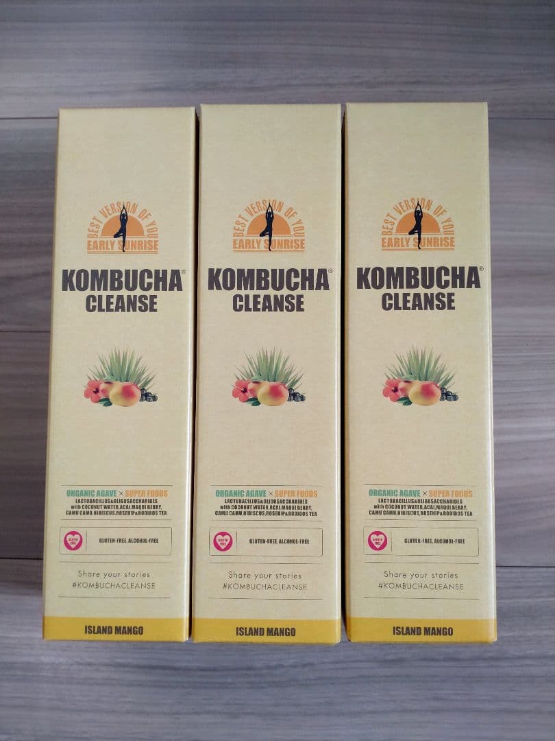 【限定お値引】新品・未開封　コンブチャクレンズ 720ml×3本